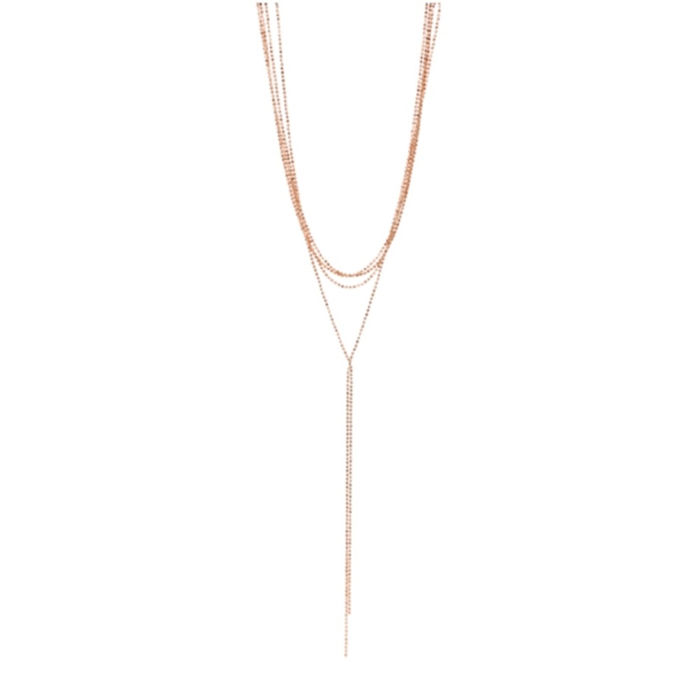8 Other Reasons Rose Gold Nine Lives Choker
